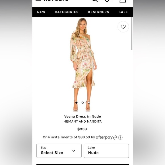 NWT HEMANT AND NANDITA Veena Dress 💕 sz: Small - Picture 8 of 12